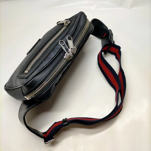 Gucci Waist Pouch Black PVC mon-972-091125 - Picture 6 of 16